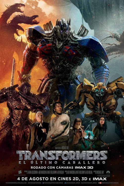 Transformers: El último Caballero 3D (1080p) Torrent