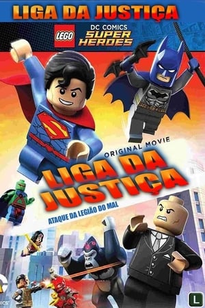 Póster LEGO DC Comics Super Heroes: La Liga de la Justicia – El ataque de la Legión del Mal